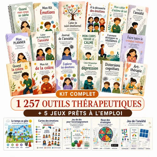 Mockup de la Bibliothèque Thérapeutique