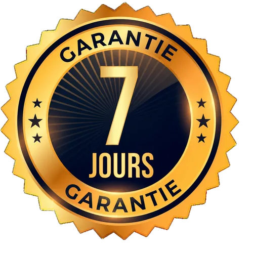 Sceau de garantie de 7 jours