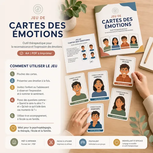 Jeu Cartes des Émotions