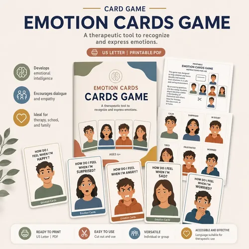 Emotion Cards game