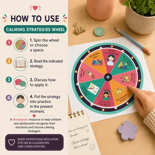 Calming Strategies Wheel